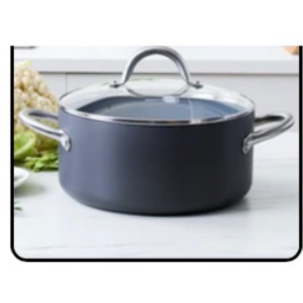 🆕 GreenPan 5qt Stock Pot with Lid